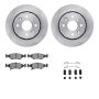 Dynamic Friction 6512-21044 Rotor Kit