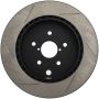 StopTech Power Slot 08-10 Subaru Impreza STi Rear Right Slotted Rotor