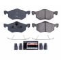 PowerStop Z23-843 PowerStop - Z23 Daily Driver Carbon-Fiber Ceramic Brake Pads with Hardware Kit