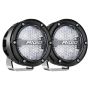 Rigid Industries 36400 360-Series 4in LED Off-Road Diffused Beam - RGBW Backlight (Pair)
