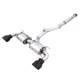AWE Tuning 3015-33486 AWE Subaru BRZ/ Toyota GR86/ Toyota 86 Touring Edition Cat-Back Exhaust- Diamond Black Tips