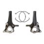 Maxtrac 702740 2019+ RAM 1500 2WD 4in Front Lift Spindles w/Extended DOT Compliant Brake Lines