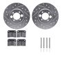 Dynamic Friction 7612-20000 Rotor Kit