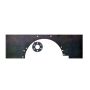 COMPETITION ENGINEERING COE4035 Mid Motor Plate - SBF Steel .090
