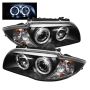 SPYDER 5008985 Projector Headlights - LED Halo - Black