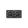 LONGACRE LON52-44560 Waterproof SMI 2 Gauge Panel OP/WT