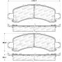 Stoptech 309.09740 Sport Brake Pads w/Shims - Front