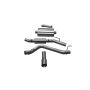 CORSA Performance 21062 Corsa 2020-2024 Jeep Gladiator JT 3.0in Cat-Back Single Touring Side Exit w/ 4.0in Polished Tip