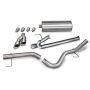 CORSA Performance 14916 Corsa 2011-2021 Toyota Tundra Double Cab/Crew Max 5.7L V8 Polished Sport Cat-Back Exhaust