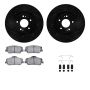 Dynamic Friction 8512-03003 Rotor Kit