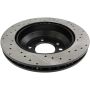 Stoptech 127.33078R Slotted & Drilled Sport Brake Rotor