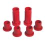 Prothane 84-88 Toyota Truck 2wd Upper/Lower Control Arm Bushings - Red