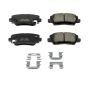 PowerStop 17-1659 PowerStop - Z17 Low-Dust Ceramic Brake Pads with Hardware