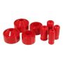 Prothane 07+ Jeep JK 2in Lift Coil Spring Isolator - Red