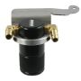 Moroso 85639 11-14 Ford Mustang V6 Air/Oil Separator Catch Can - Small Body - Billet Aluminum - Black