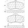 Stoptech 308.09240 Street Touring Brake Pads