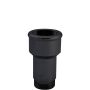 Fitting 1-3/4 Water Pump Inlet Black