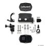Wilwood 261-15662-BK Compact Tandem M/C - 1.12in Bore w/RH Bracket and Valve - Black