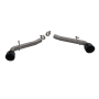 QTP 700110B 2010-2013 Chevrolet Camaro SS  Eliminator Axle Back Black Tips