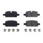 PowerStop 17-2174 PowerStop - Z17 Low-Dust Ceramic Brake Pads with Hardware