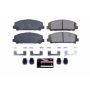 PowerStop Z23-1286 PowerStop - Z23 Daily Driver Carbon-Fiber Ceramic Brake Pads with Hardware Kit