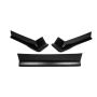 FIVESTAR FIV3022-417-B Modified Aero Valance 3pc. Black