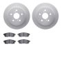 Dynamic Friction 4502-75051 Rotor Kit