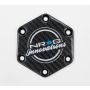 NRG STR-640CF Carbon Fiber Horn Delete Button Circular Logo Front/ Back