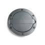 AMP Research 2007-2017 Jeep Wrangler JK 2/4 Door Fuel Door - Brushed