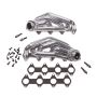 BBK Performance Parts 16120 2005-2010 MUSTANG GT 1-5/8 SHORTY TUNED LENGTH HEADERS (POLISHED SILVER CERAMIC)
