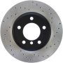 Stoptech 128.34048L 99-05 BMW 3-Series Drilled Left Front Rotor