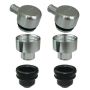 MOROSO MOR68864 Billet Breather Adapter Kit 2pk for 1.22 Hole