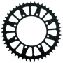 BikeMaster 965158 Kawasaki Rear Steel Sprocket 520 47T - Black