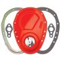 TRANS-DAPT TRA9923 SBC 2pc Timing Cover Orange