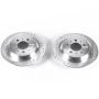 PowerStop EBR624XPR PowerStop Evolution Performance Drilled, Slotted & Plated Brake Rotor Pair
