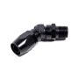 FRAGOLA FRG194510-BL #10 45 Deg  x 1/2 MPT Hose End Black