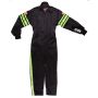Black Suit Single Layer Kids X-Large Green Trim