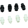 BikeMaster 152247 Nylon License Plate Fastener - 4 Pk