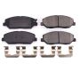 PowerStop 17-1384 PowerStop - Z17 Low-Dust Ceramic Brake Pads with Hardware