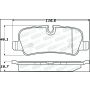 Stoptech 308.10990 Street Brake Pads