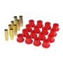 Prothane 68-72 Ford F250 2wd Rear Spring & Shackle Bushings - Red