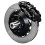 Wilwood 140-16909 55-57 Chevy Bel Air Superlite 6R Kit, 5 x 4.50in/4.75in Hub - 14.00in Slotted