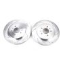 PowerStop AR82119XPR PowerStop Evolution Performance Drilled, Slotted & Plated Brake Rotor Pair