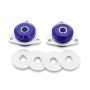 SuperPro 1994 Land Rover Discovery Base Rear Forward Radius Arm-to-Chassis Mount Bushing Set