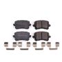 PowerStop 17-1348 PowerStop - Z17 Low-Dust Ceramic Brake Pads with Hardware
