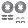 Dynamic Friction 6512-67136 Rotor Kit