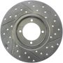Stoptech 127.42004R Slotted & Drilled Sport Brake Rotor
