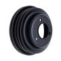 TRANS-DAPT TRA8624 BBC LWP Crankshaft Pulley 3 Groove Black