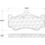 Stoptech 308.09910 Street Touring Brake Pads