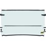 QuadBoss 375695 17-22 Kawasaki KAF820 Mule Pro-DX Folding Windshield